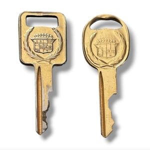 CADILLAC Set of Two Keys VINTAGE